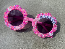 Load image into Gallery viewer, “The stand out” Custom full bling Sunglasses
