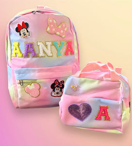 Limited edition custom backpack and cooler bag