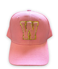 Load image into Gallery viewer, Custom letter baseball cap
