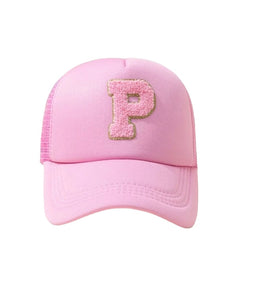 Custom letter baseball cap