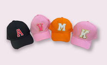 Load image into Gallery viewer, Custom letter baseball cap
